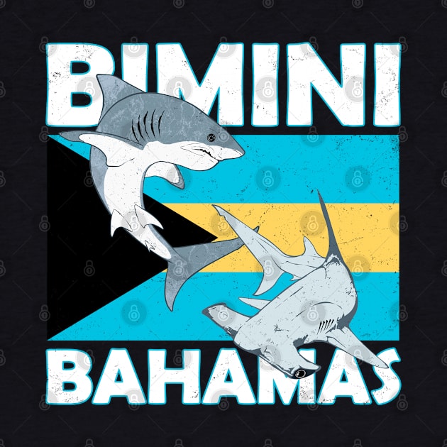Biminin Bahamas Shark Sanctuary by NicGrayTees